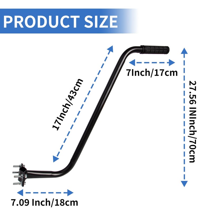 CHILDHOOD Bike Training Handle for Kids Trainer Balance Push Bar - Image 2